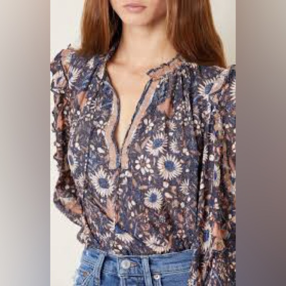 Ulla Johnson Manet blouse Sz 4 EUC